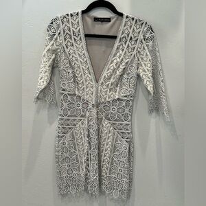 For Love & Lemons, size 4, grey